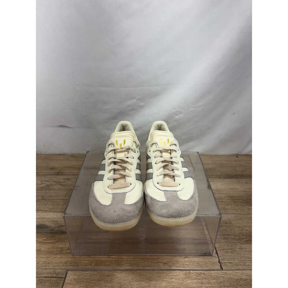 Adidas Samba Messi Inter Miami CF Chalk White Grey Gum ID3550 Mens Size 7.5 - Picture 3 of 9